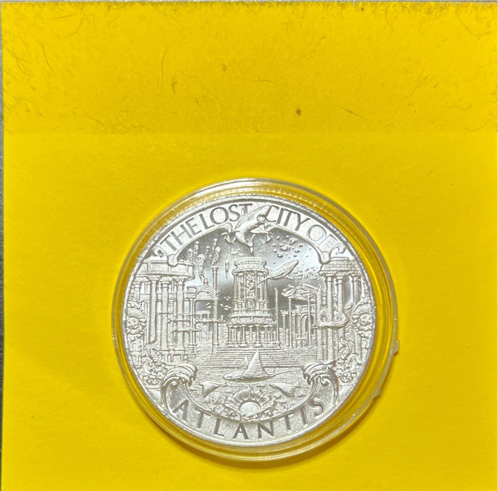 Mythical Cities - Atlantis Poseidon  coin collectible - Main Image 2