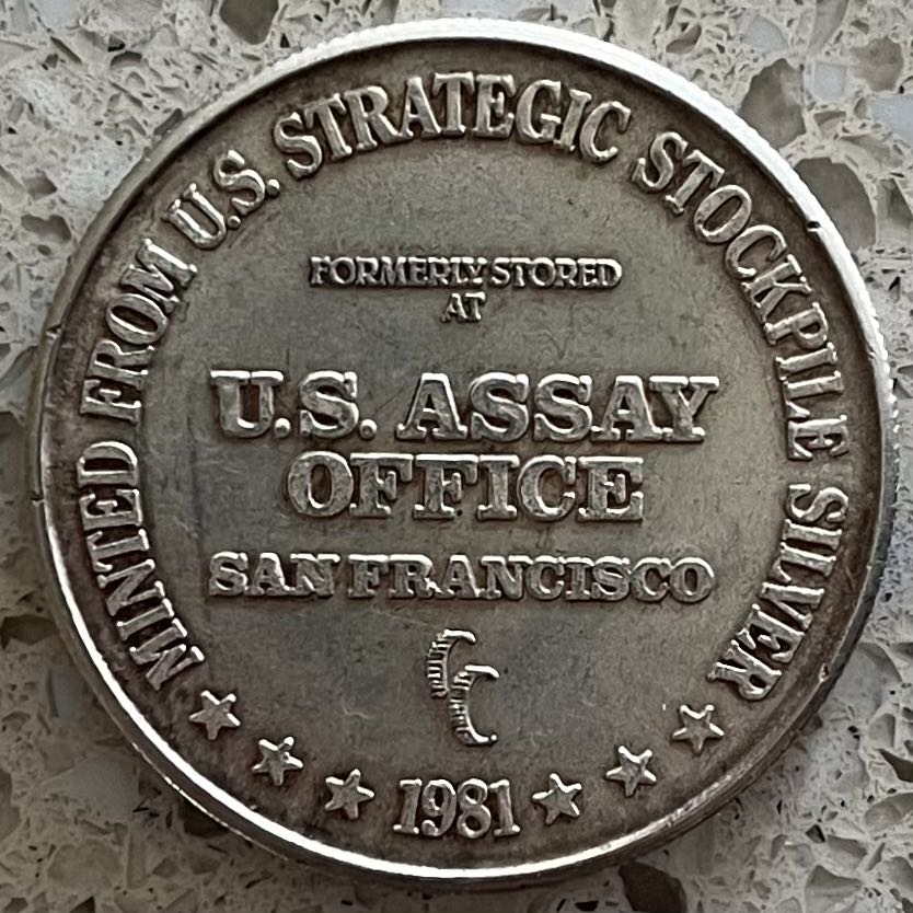 Silver Trade Unit  coin collectible - Main Image 2