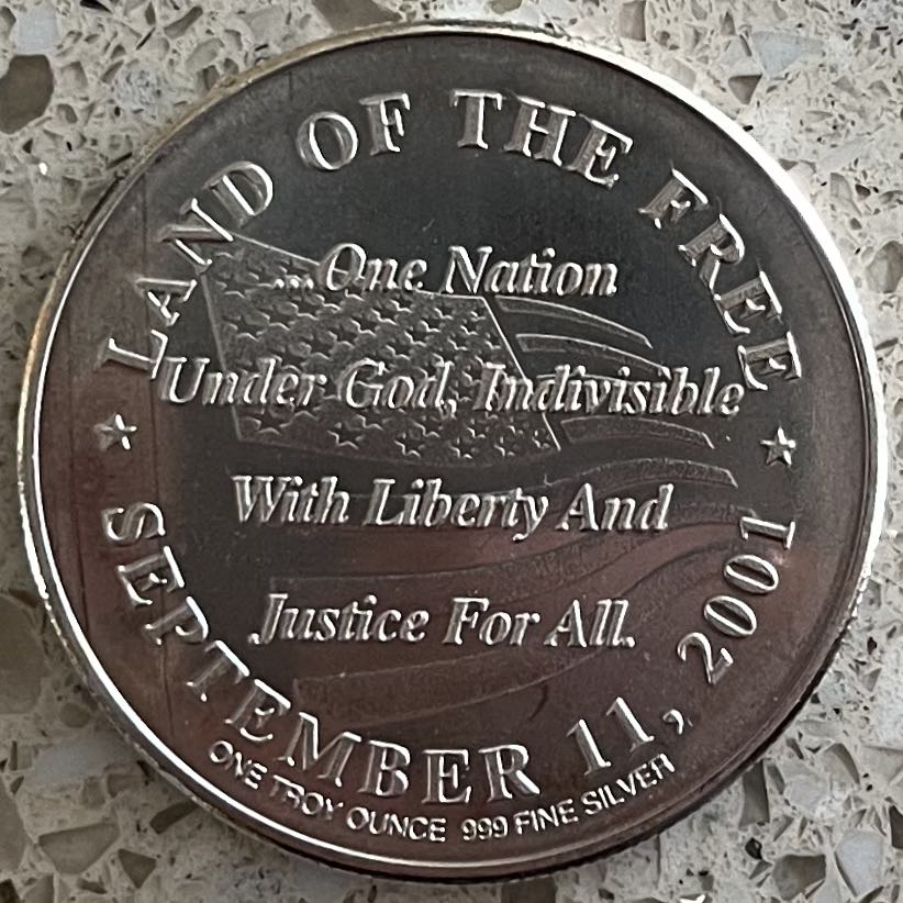 September 11 Commemorative  coin collectible - Main Image 2