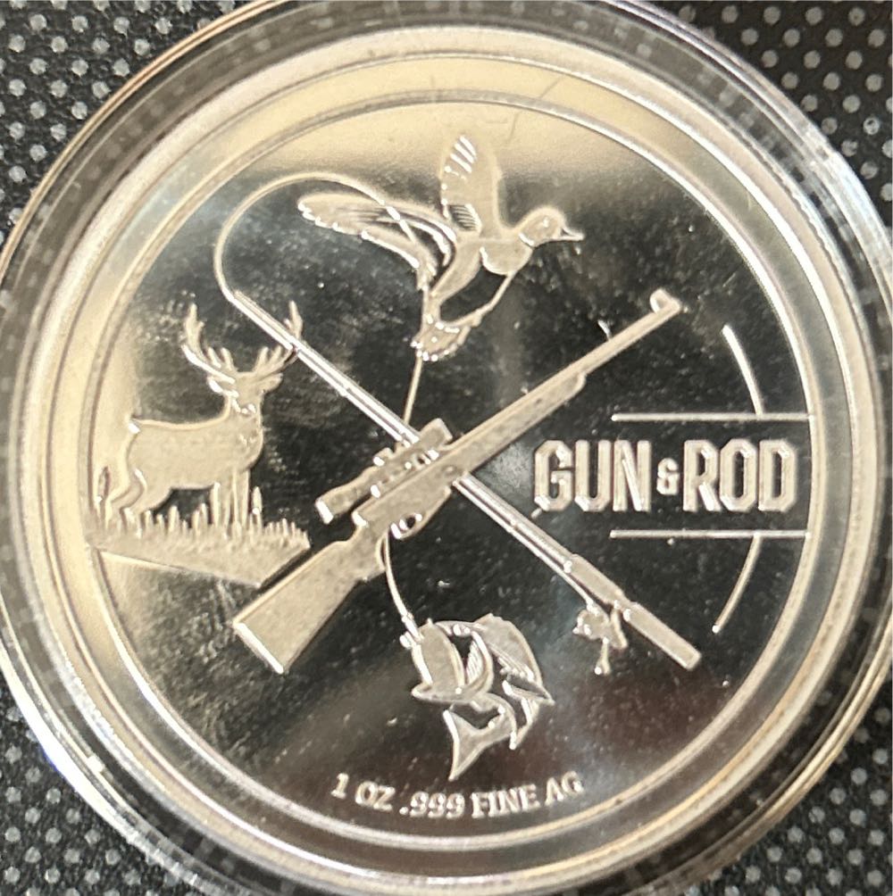Gun and Rod Trout  coin collectible - Main Image 2
