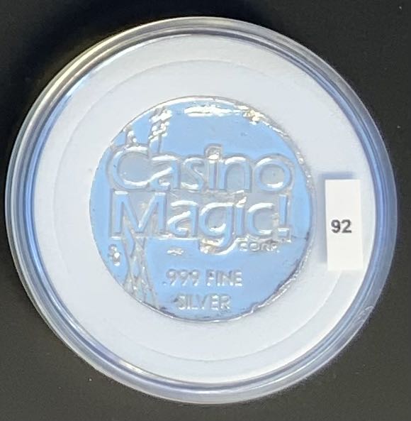Casino Magic Round 18.6g 2022, #92  coin collectible - Main Image 3