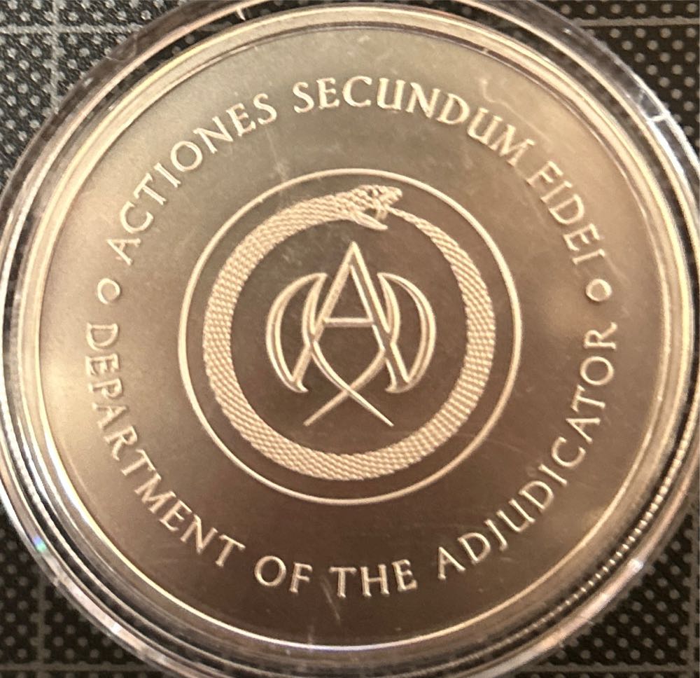 John Wick Adjudicator  coin collectible - Main Image 2