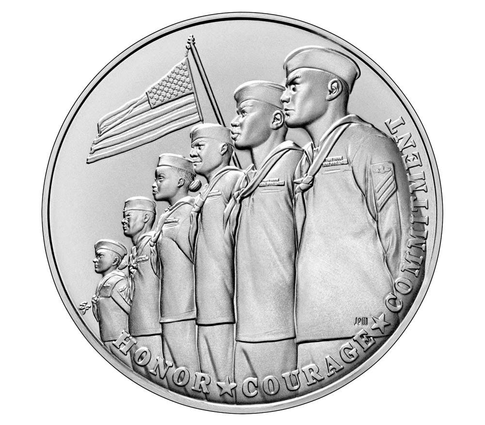 U.S. Navy One-Ounce Silver Medal  coin collectible - Main Image 2
