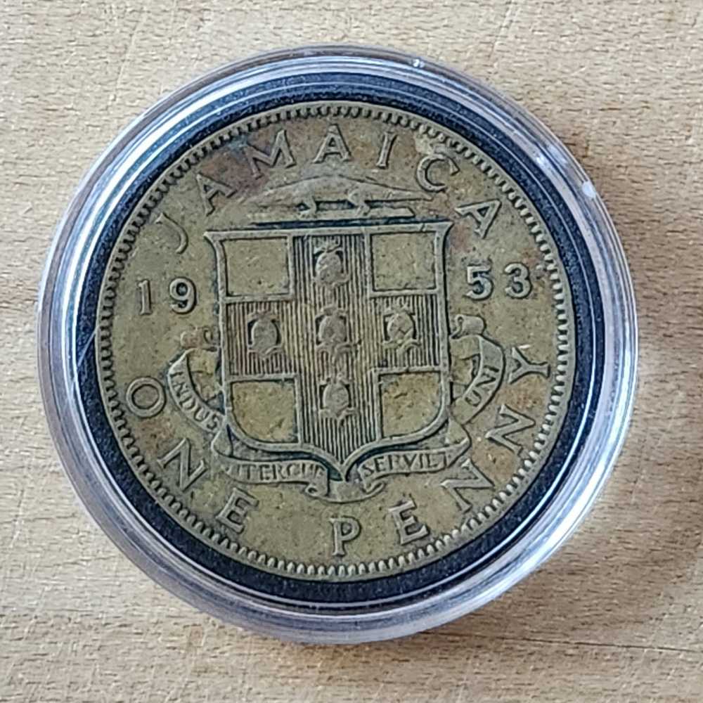 Jamaica One Penny  coin collectible - Main Image 2