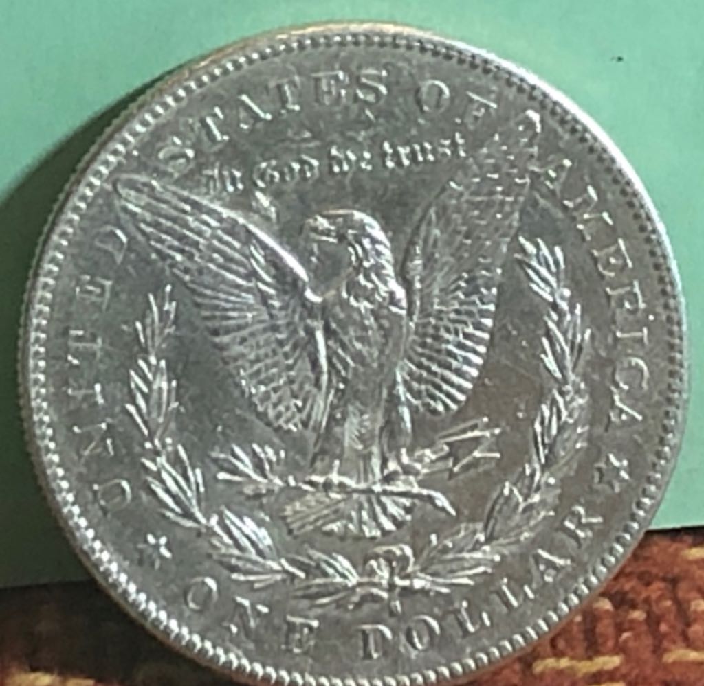 1879-S (Reverse Of 1878) Morgan Silver Dollar  coin collectible - Main Image 2