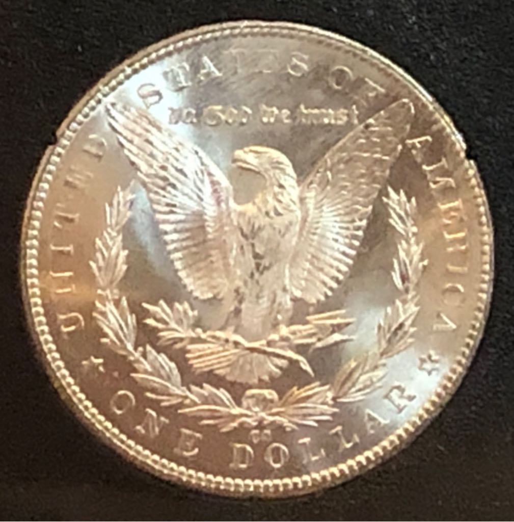 1884-CC Carson City Morgan Silver Dollar  coin collectible - Main Image 2