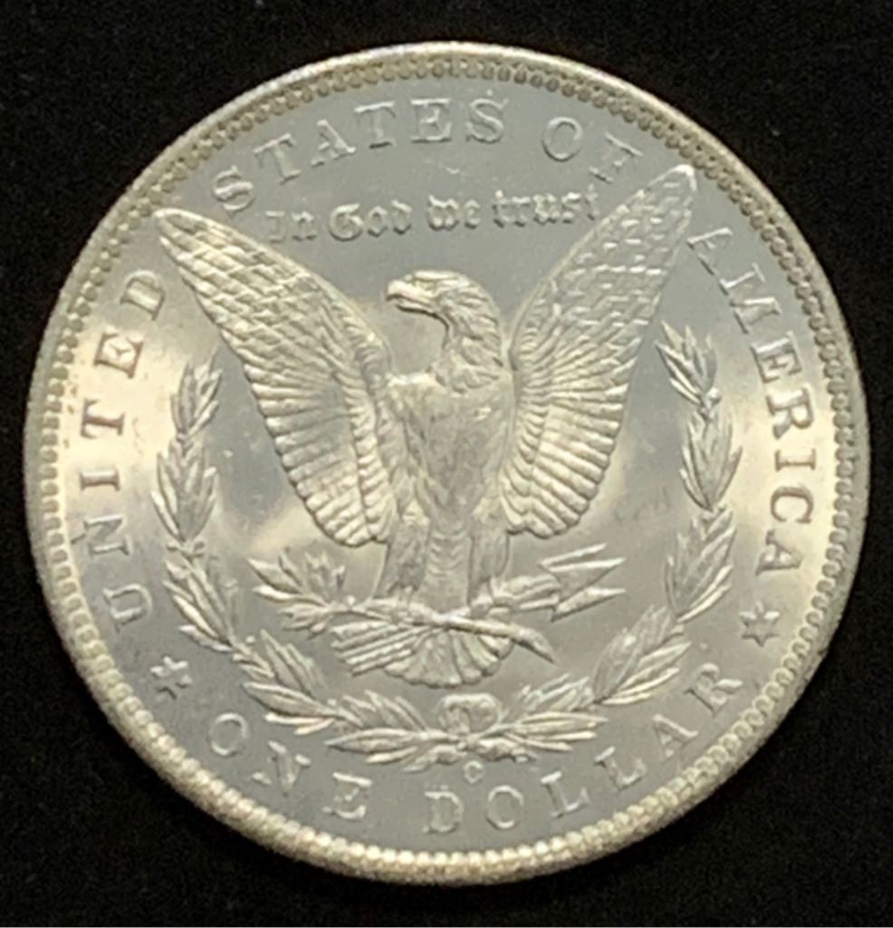 1890 O Morgan Silver Dollar  coin collectible - Main Image 2