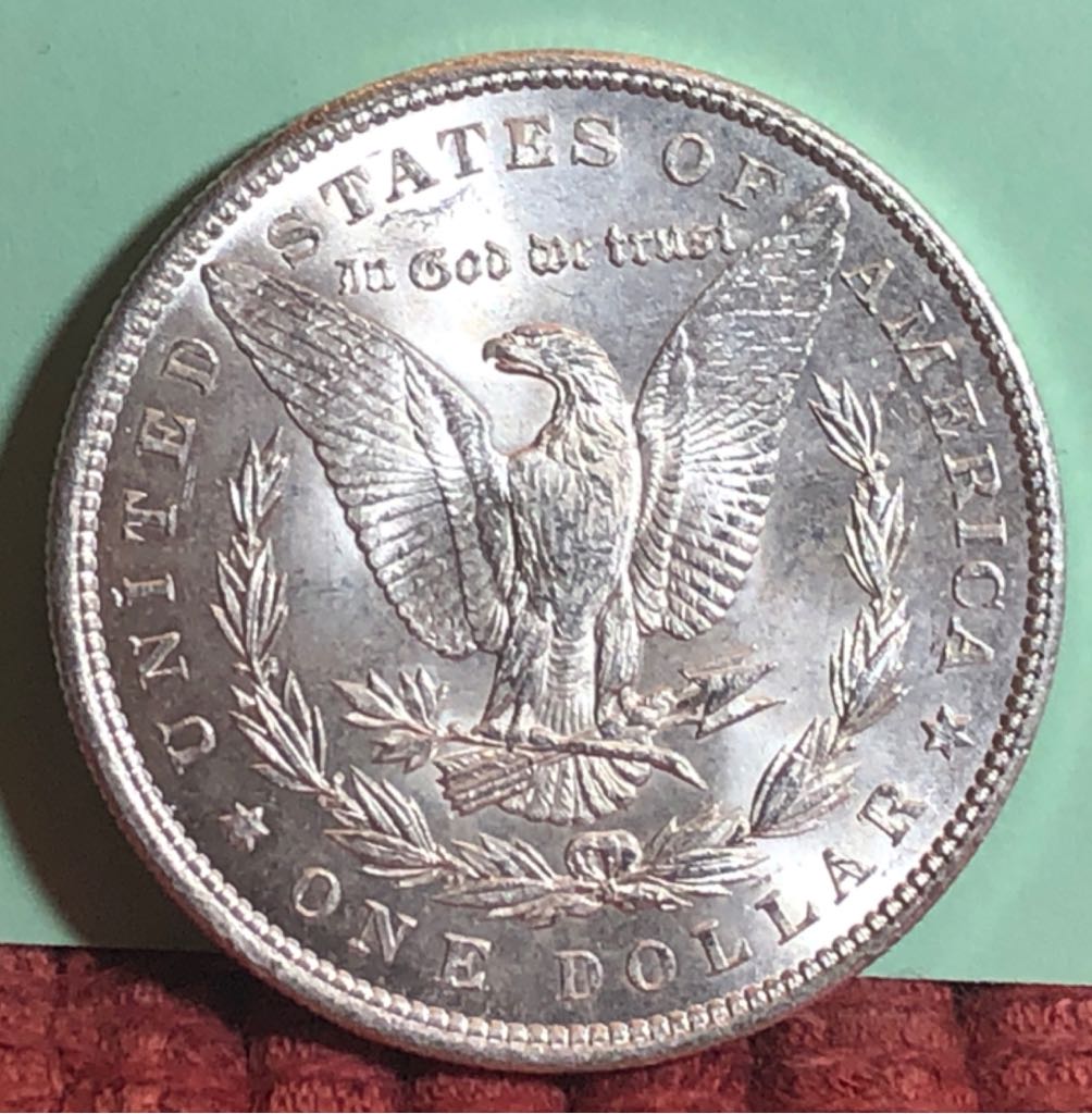 1900 Morgan Dollar  coin collectible - Main Image 2