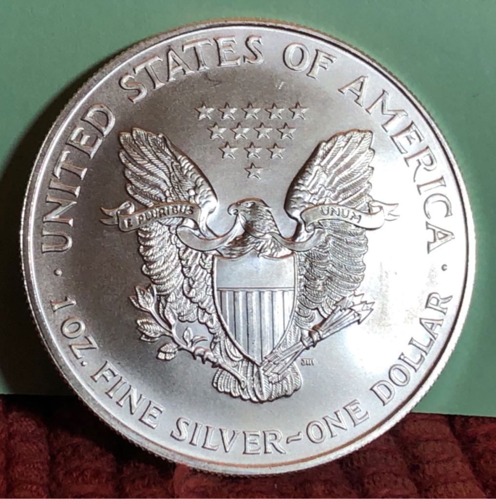 1999 $1 Silver Eagle  coin collectible - Main Image 2