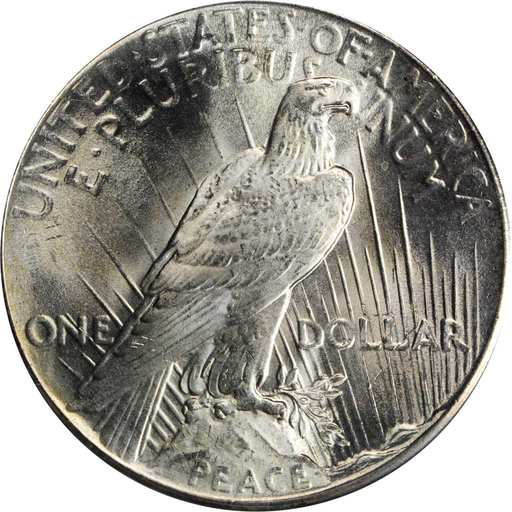 Peace Dollar 1925  coin collectible - Main Image 2