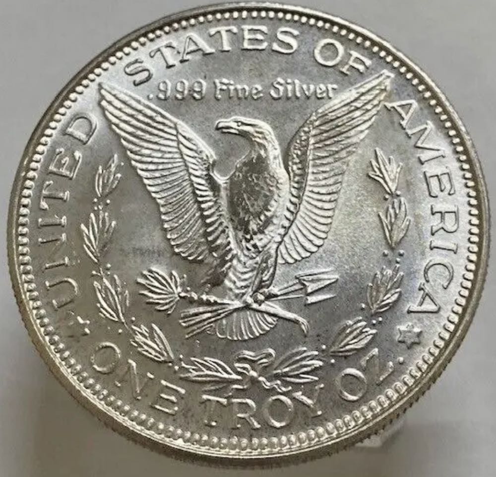 Morgan Dollar Design - #124  coin collectible - Main Image 2