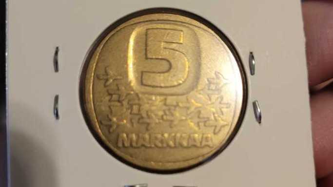 Finland 5 Markaa  coin collectible - Main Image 2