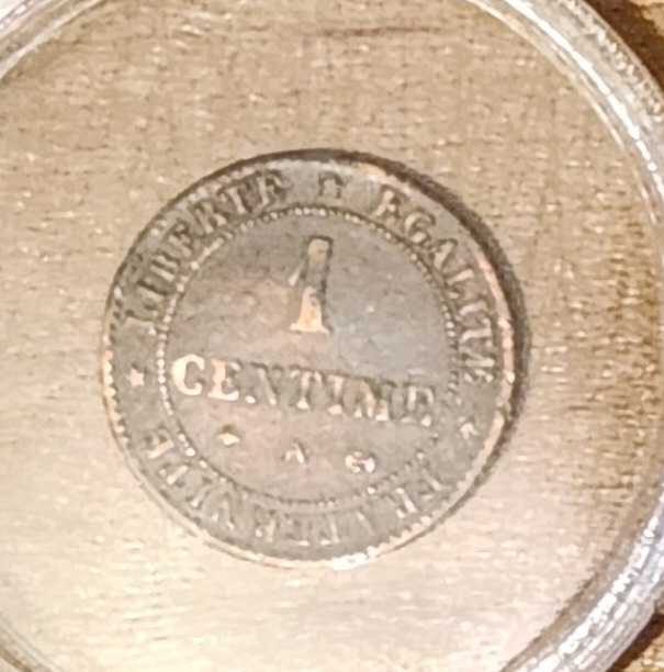France 1 Centime  coin collectible - Main Image 2