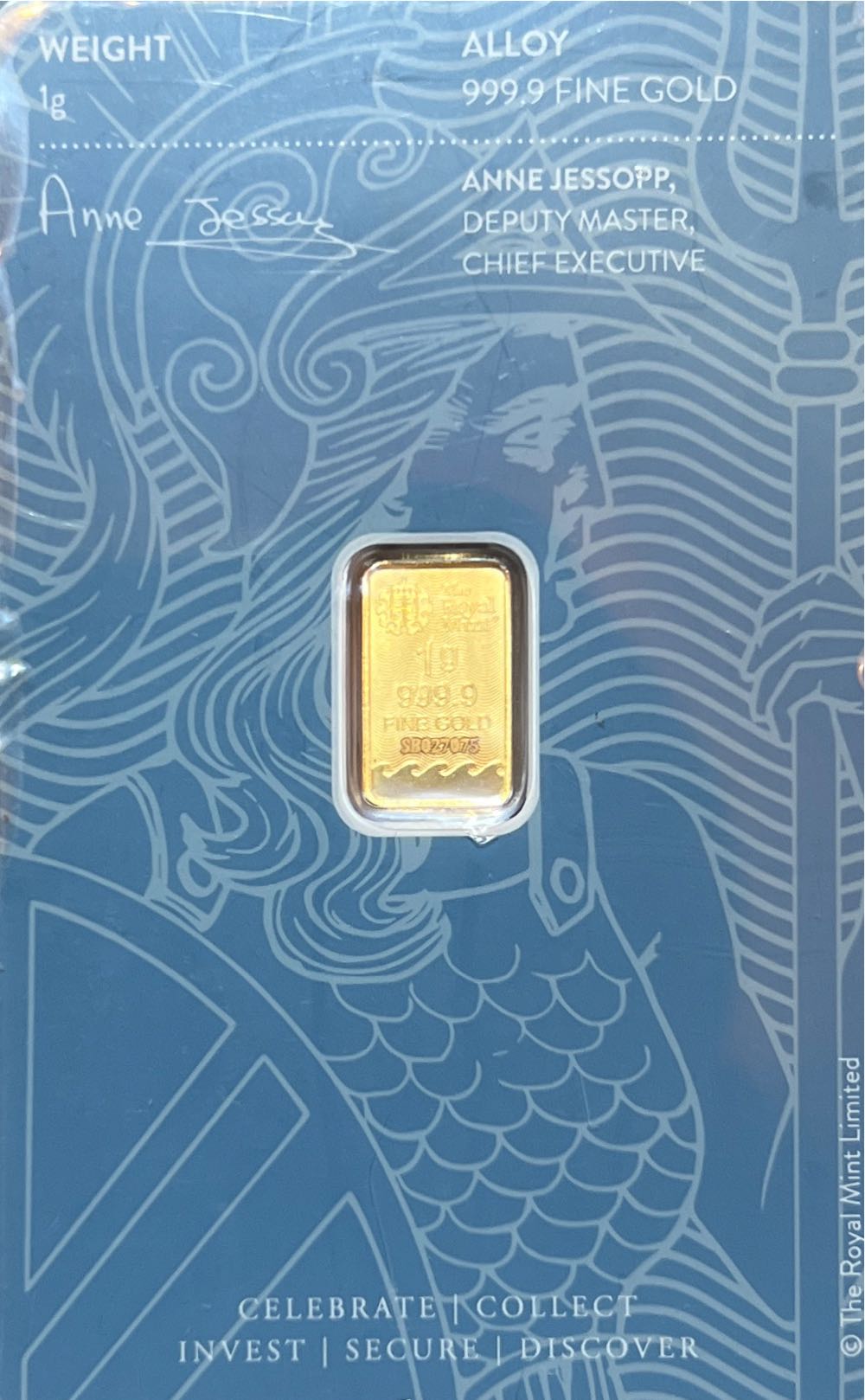 Perth Mint Australia Gold Bar 1 Gram  coin collectible - Main Image 2