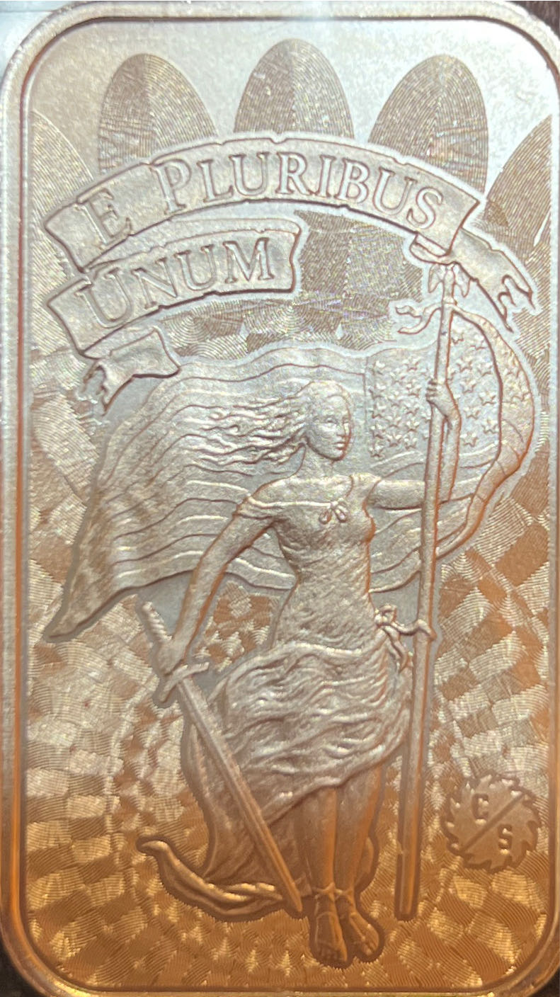 Cut Saw Mint Unity Design 1 Oz  coin collectible - Main Image 2