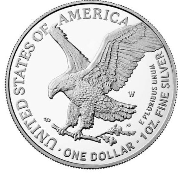 American Silver Eagle 2021 #127  coin collectible - Main Image 2
