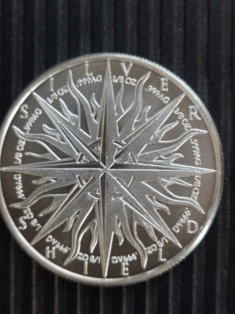 Silver Shield Pieces Of Eight  coin collectible - Main Image 2