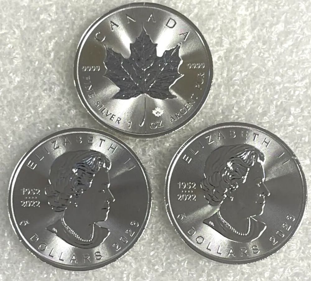 Canada Silver Maple Leaf $5, 2023, #117  coin collectible - Main Image 3