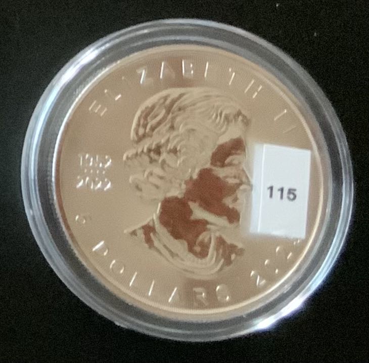 Canada Silver Maple Leaf $5, 2023, #117  coin collectible - Main Image 4