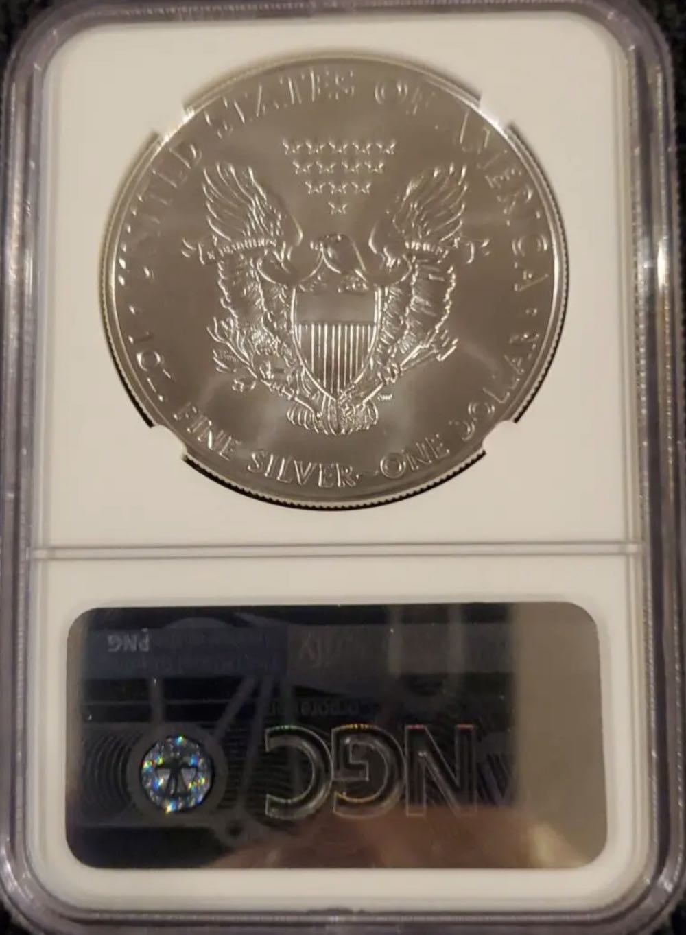 A - American Silver Eagle 2021 - 000  coin collectible - Main Image 2