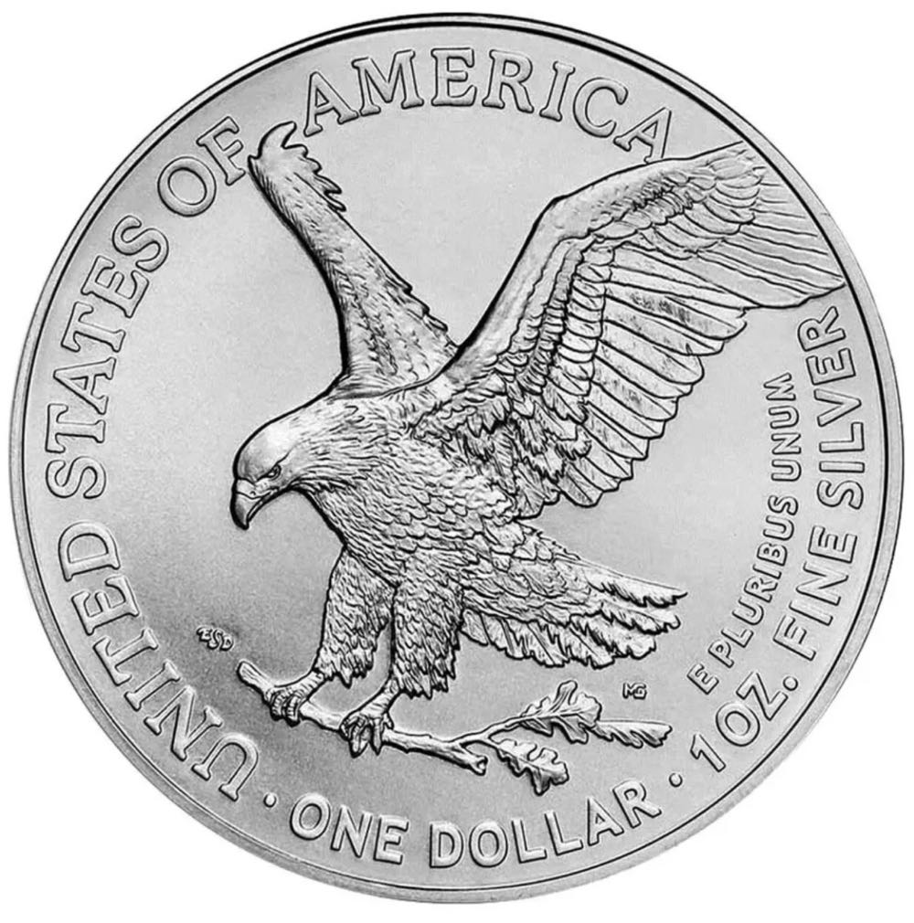 American Silver Eagle 2023 - #5 Of 5 - #133  coin collectible - Main Image 2