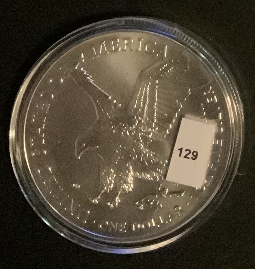 American Silver Eagle 2023 - #5 Of 5 - #133  coin collectible - Main Image 3