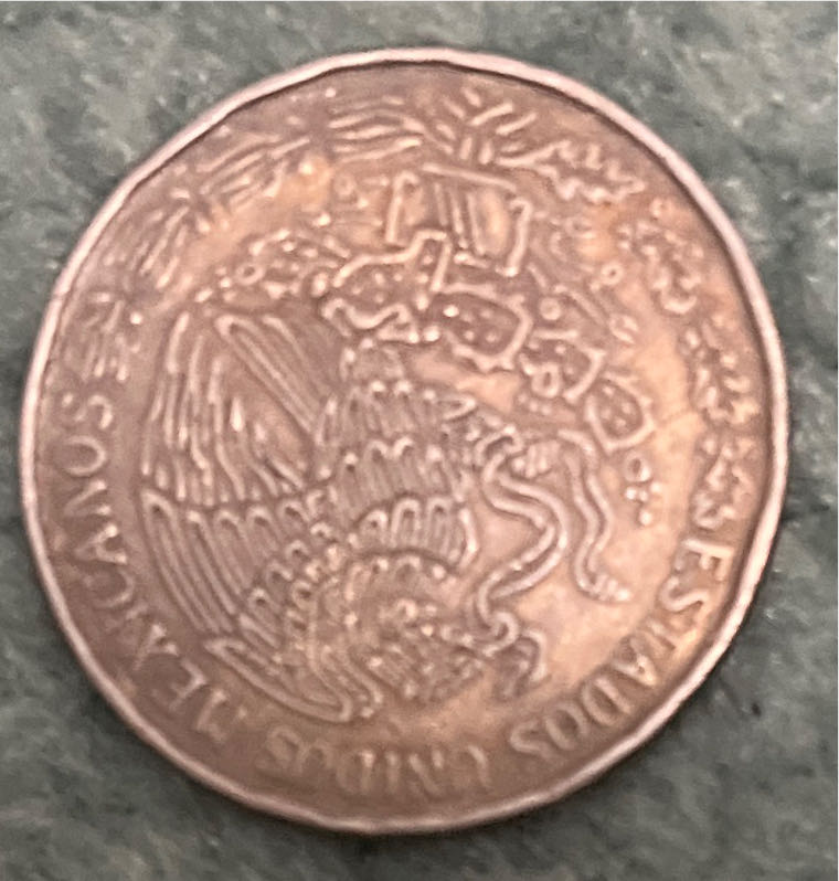 Mexican 1 Peso 1971  coin collectible - Main Image 2