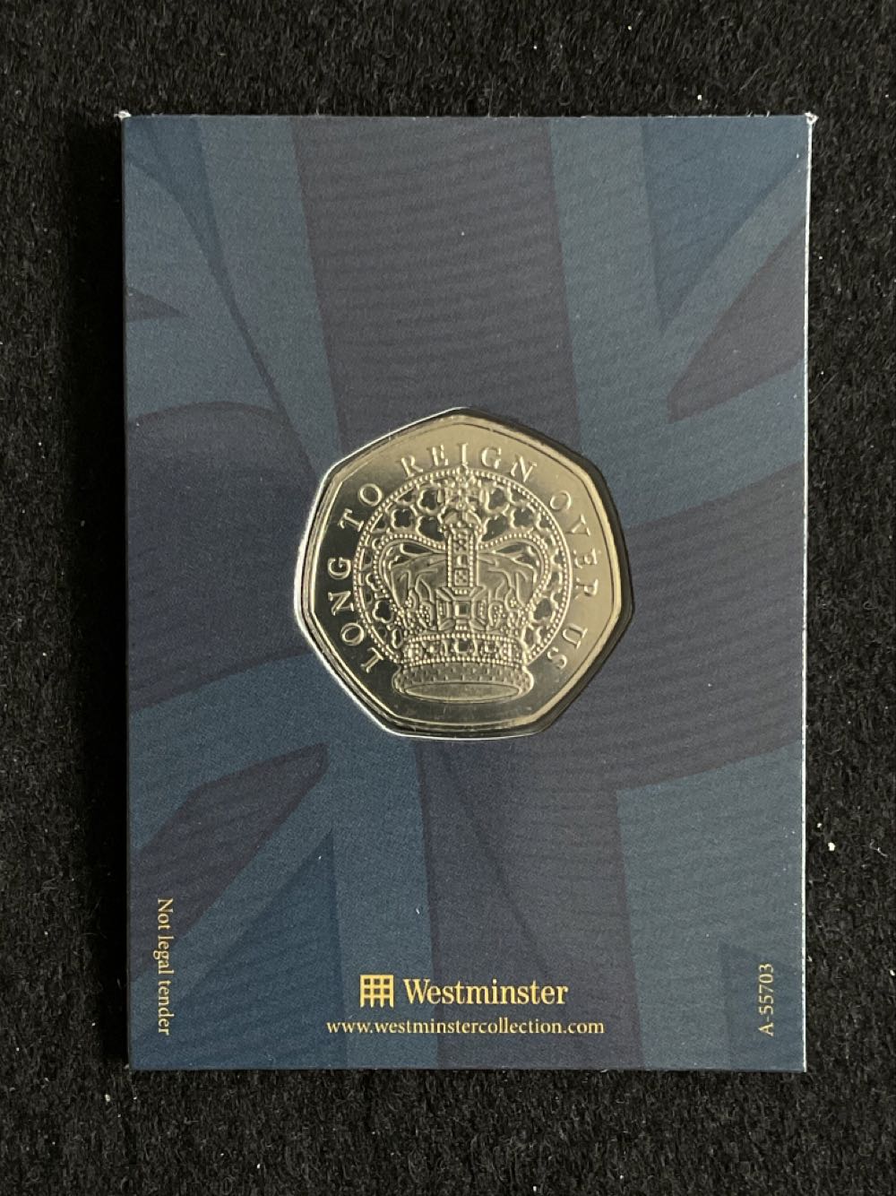 King’s Appearance On The Repair Shop Medal  coin collectible - Main Image 2