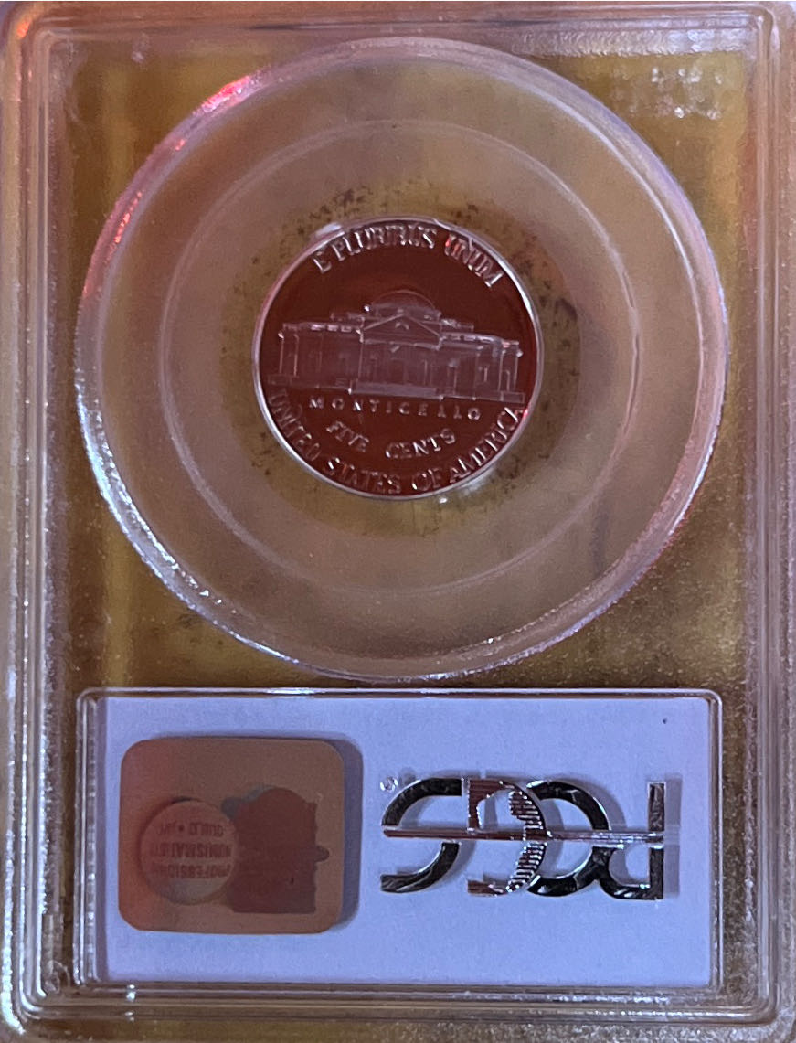 Jefferson Nickel - 2001 S PR69 PCGS  coin collectible - Main Image 2