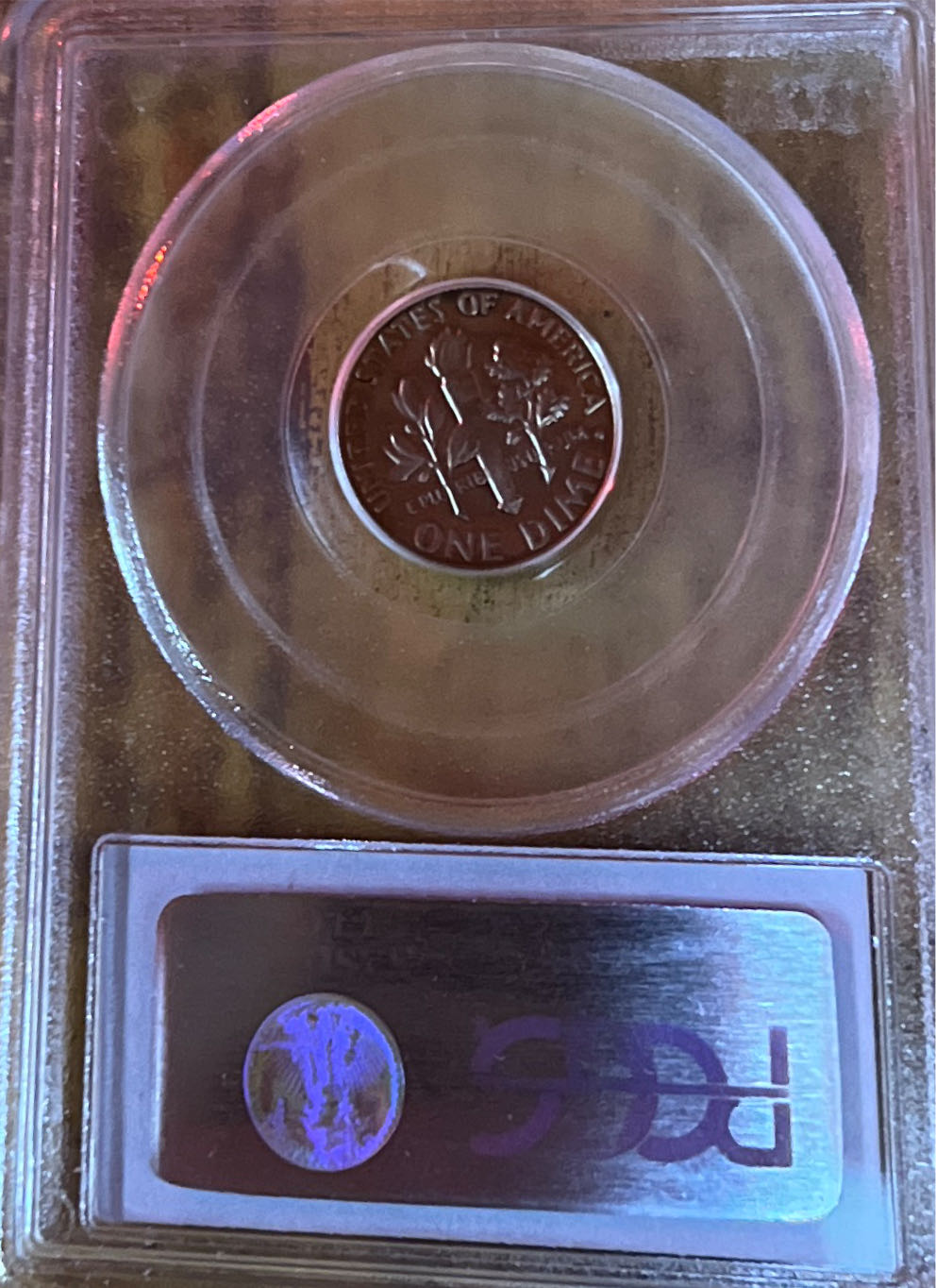 Roosevelt Dime - 1988 S Proof Ultra Cameo  coin collectible - Main Image 2