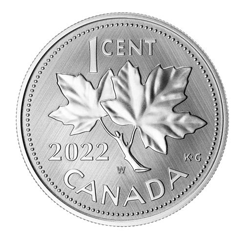 2022 1 Cent 10th Anniversary Farewell to the Penny Fine Silver Coin  coin collectible - Main Image 2
