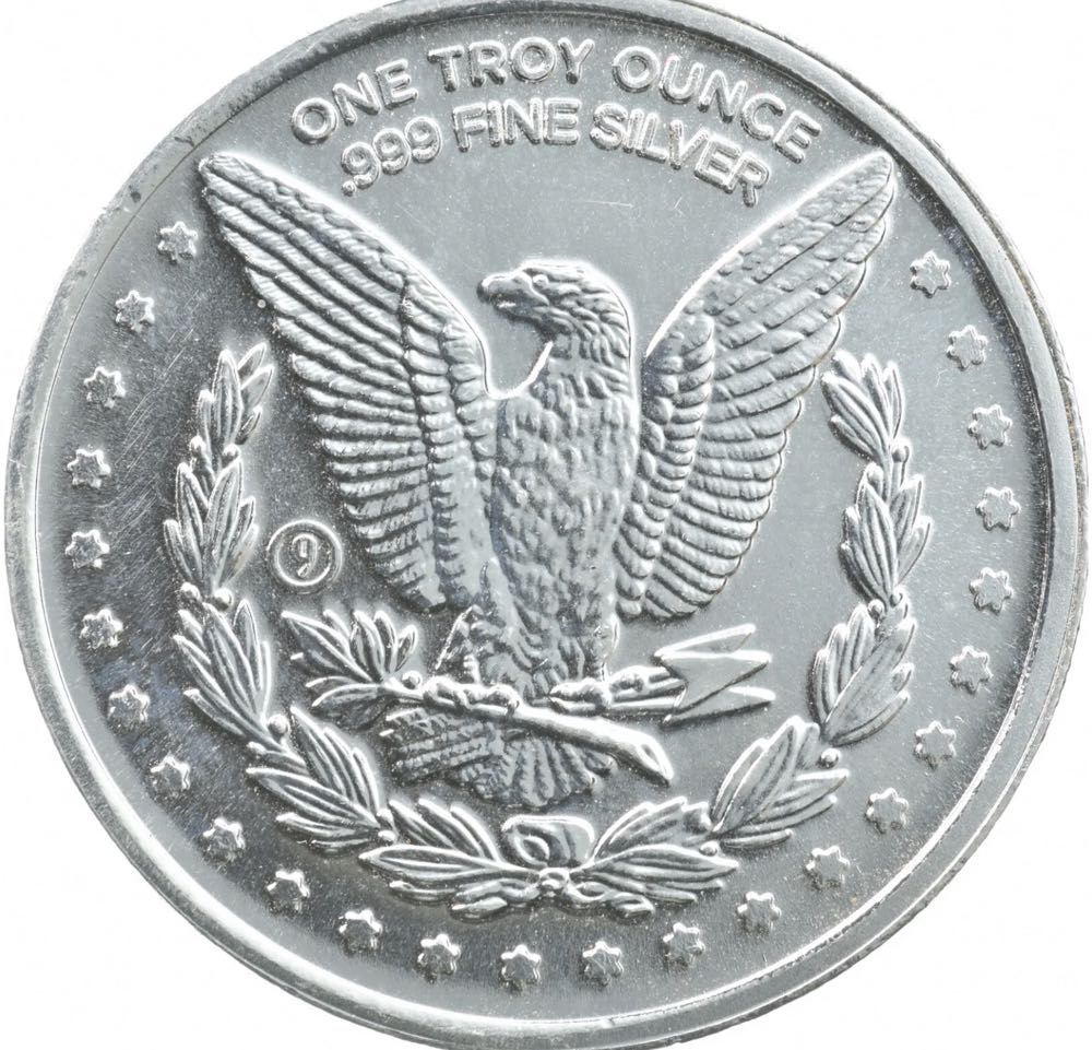 Morgan Dollar Design Round *067 - #134  coin collectible - Main Image 2