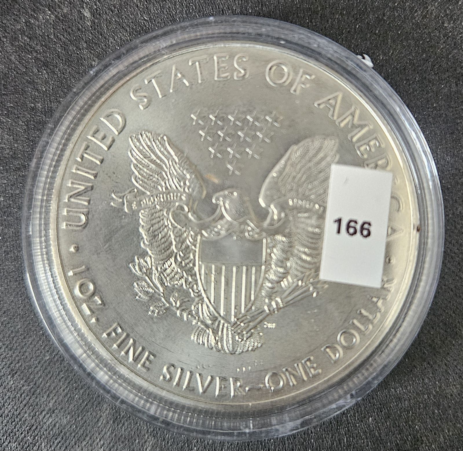 American Silver Eagle 2020, #166  coin collectible - Main Image 3