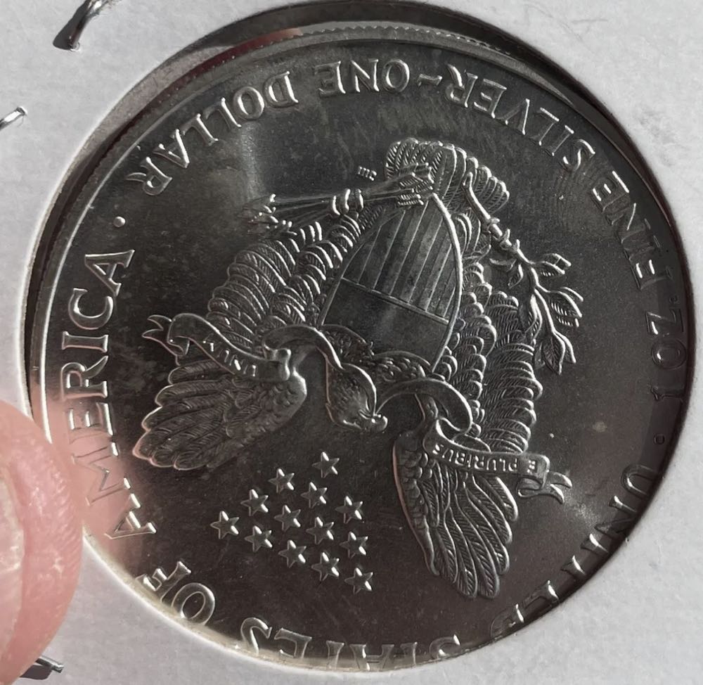 American Silver Eagle 2002 - #139  coin collectible - Main Image 2