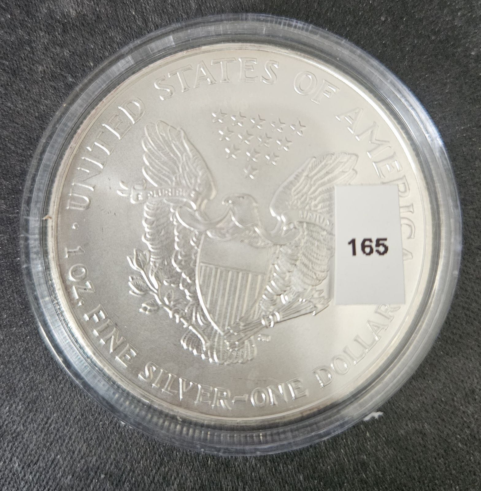 American Silver Eagle 2007, #165  coin collectible - Main Image 3