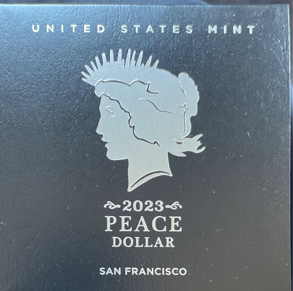 Peace Silver Dollar S 2023  coin collectible - Main Image 4