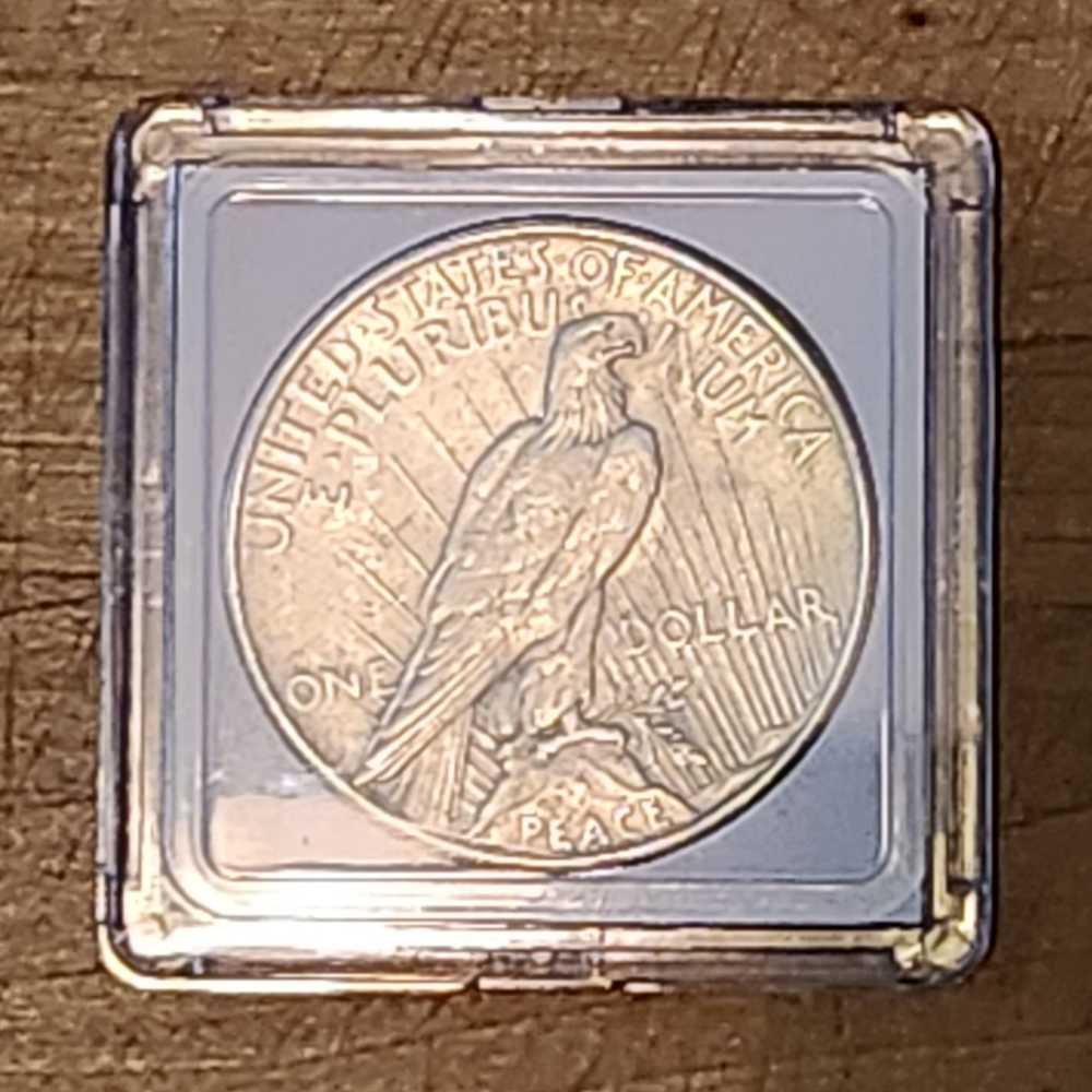 US Peace Dollar  coin collectible - Main Image 2