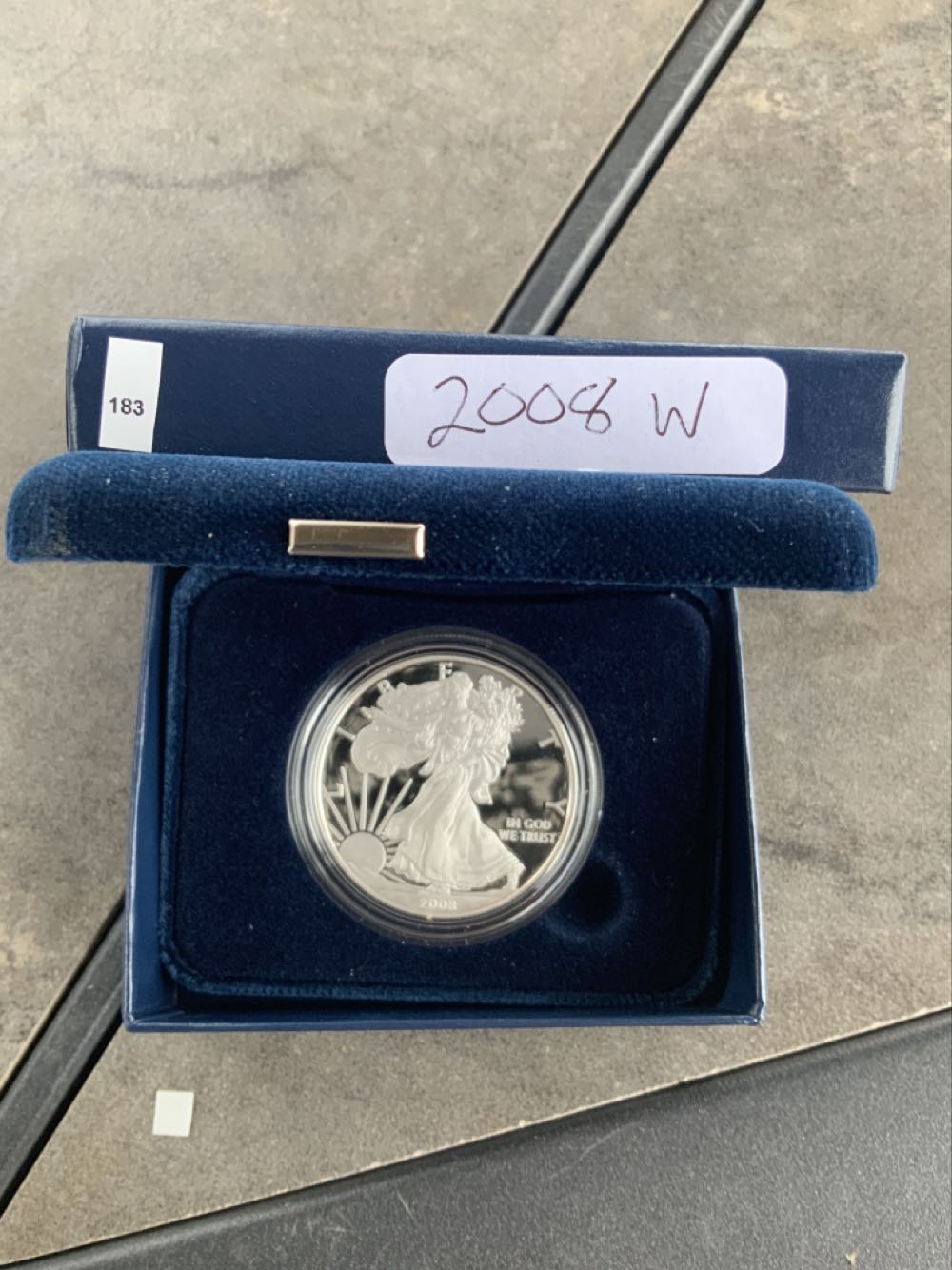 American Silver Eagle 2008 - #183  coin collectible - Main Image 3