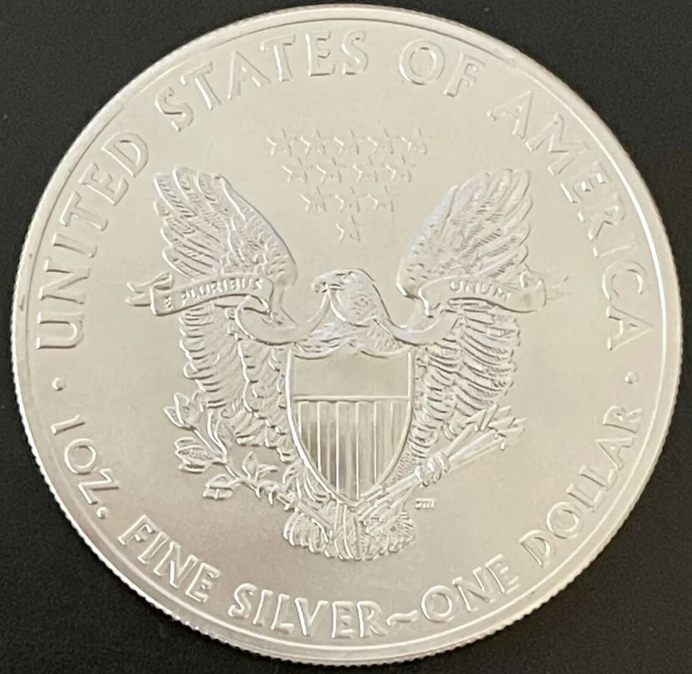 A - American Silver Eagle 2015 WHERE IS THIS ?  coin collectible - Main Image 2