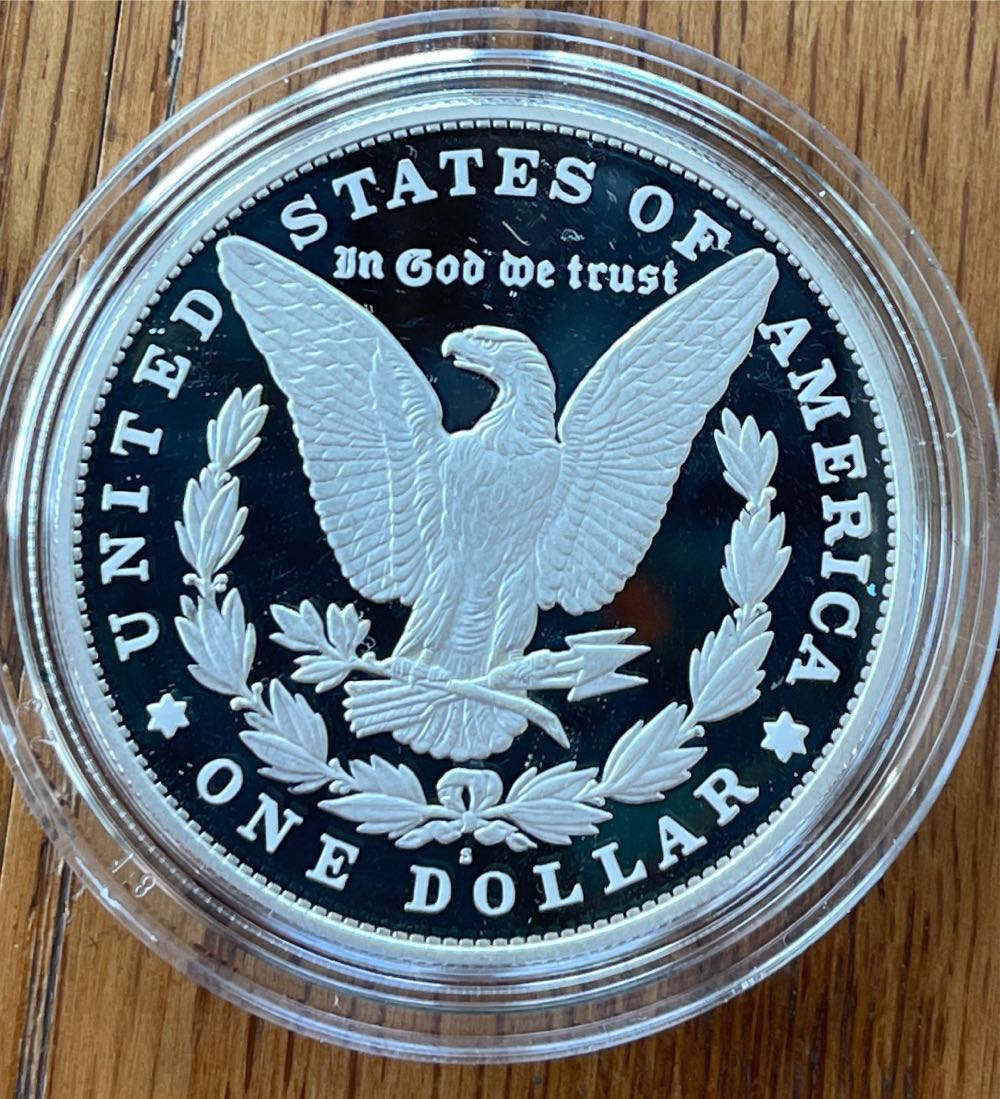 Morgan 2023-S US Mint  Silver Dollar PROOF 23XF  coin collectible [Barcode 704786450775] - Main Image 3