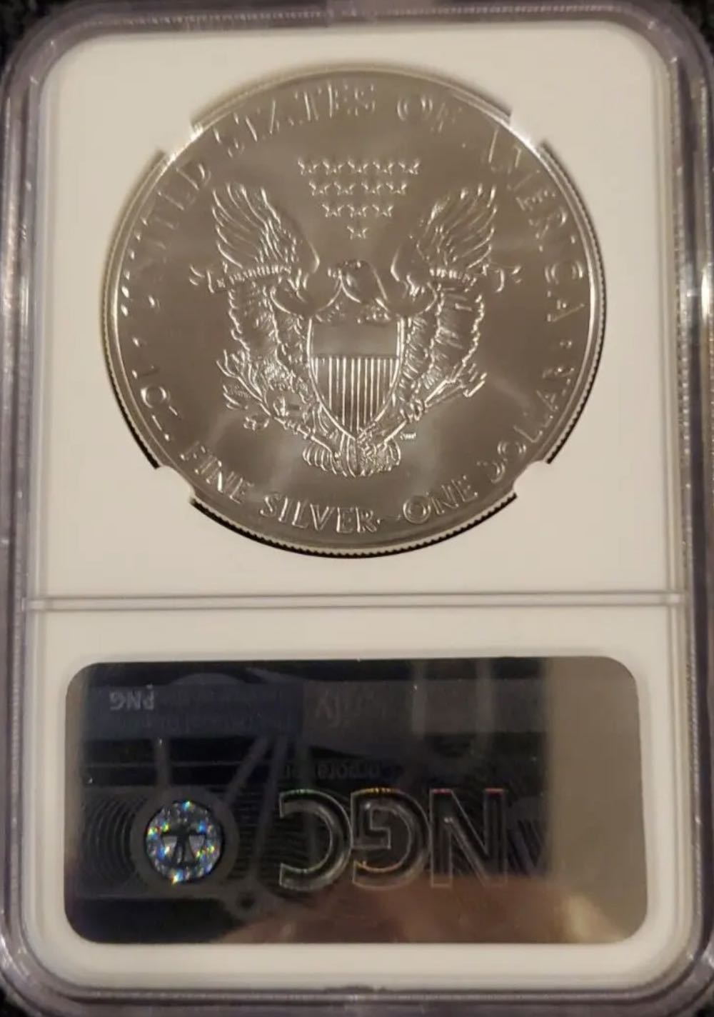 American Silver Eagle 2021 - #120  coin collectible - Main Image 2