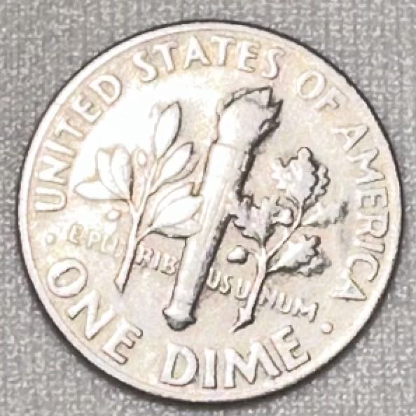Dime Roosevelt 1965  coin collectible - Main Image 2
