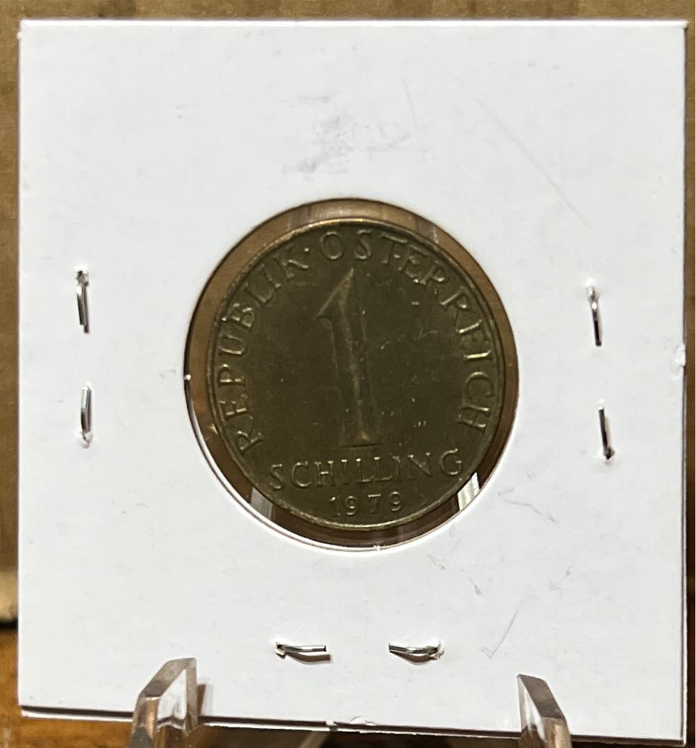 Austria Schilling - 1979  coin collectible - Main Image 2