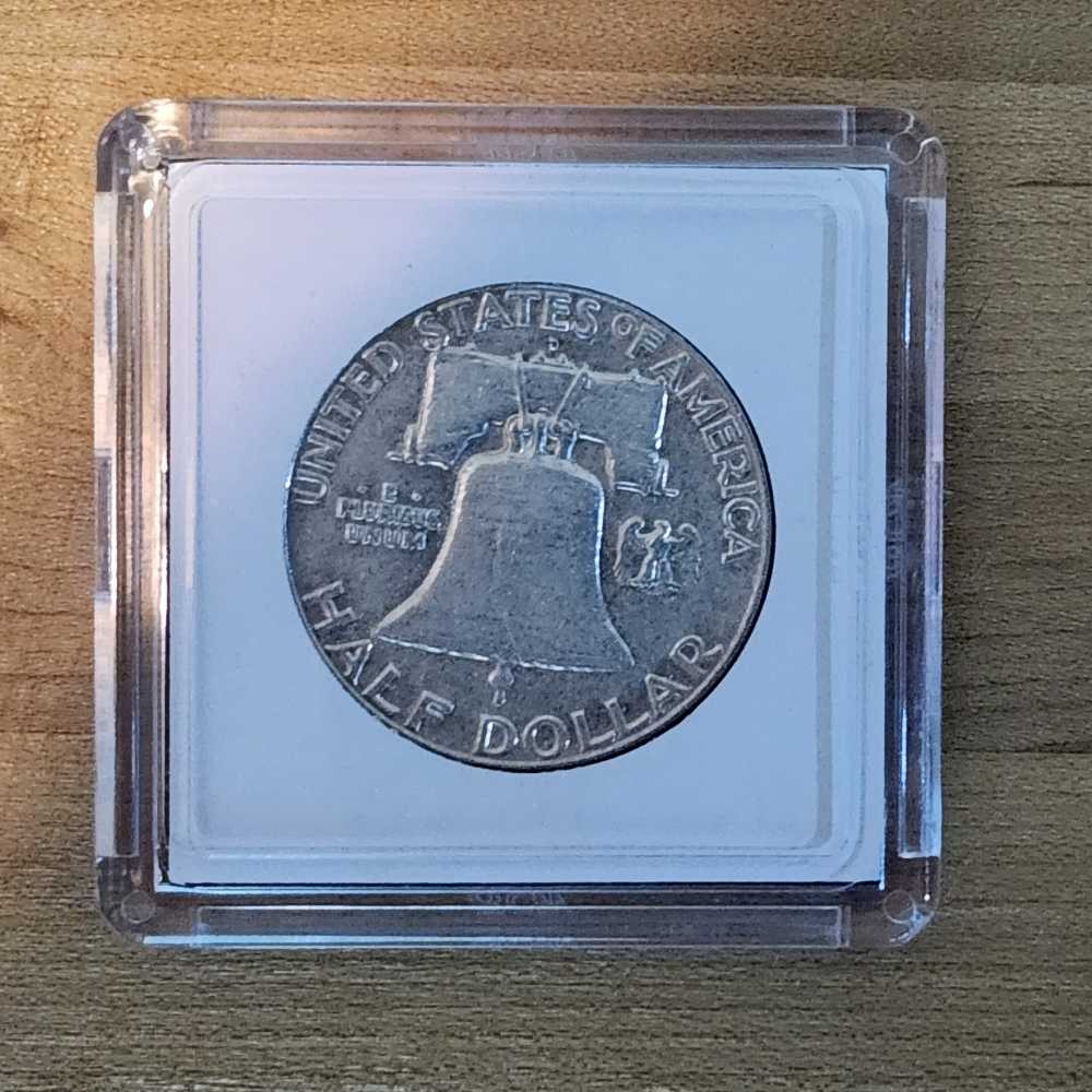 Franklin Half Dollar 1963-D  coin collectible - Main Image 2