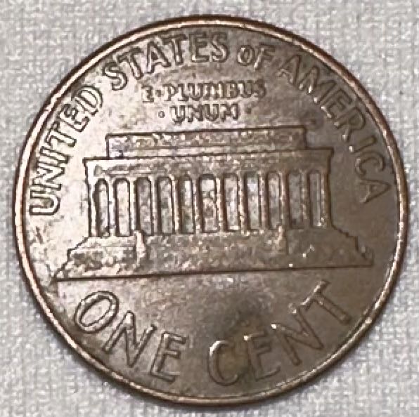 Penny Lincoln Memorial 1960  coin collectible - Main Image 2