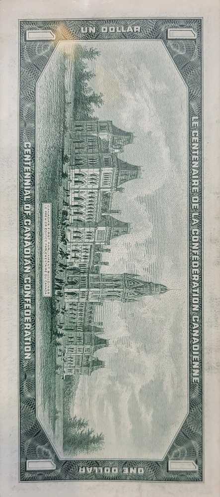 1 Dollar 1867-1967  coin collectible - Main Image 2