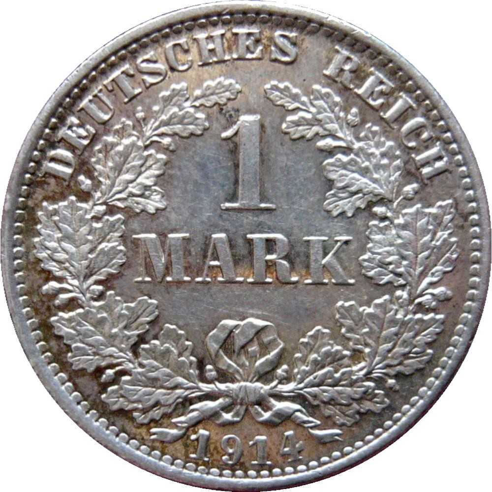 German 1915 Deutsch Mark  coin collectible - Main Image 2