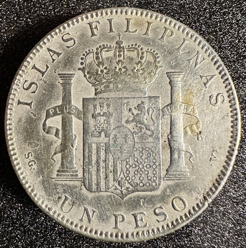 1 Peso 1897  coin collectible - Main Image 2