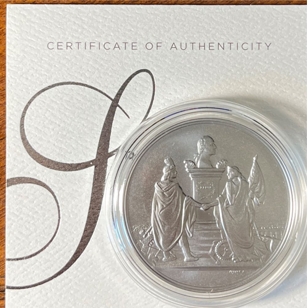 S817 Presidential Silver Medal Andrew Johnson  coin collectible [Barcode 704786261388] - Main Image 2