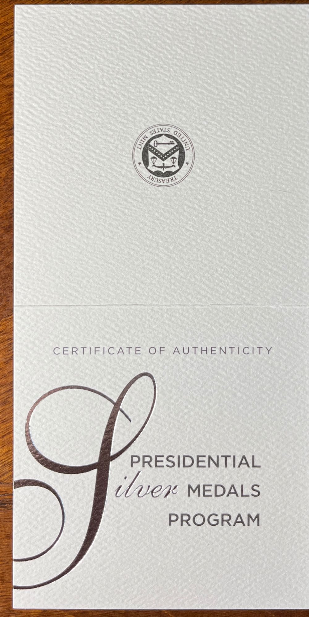 S813 Presidential Silver Medal Millard Fillmore  coin collectible [Barcode 704786260794] - Main Image 3